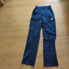 ネイビー スポーツパンツ ウエストゴム