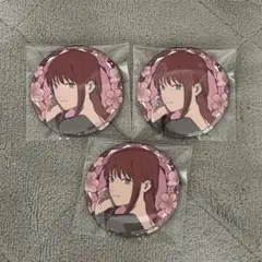 チェンソーマン プリンスホテル グリッター缶バッジ マキマ 3個セット