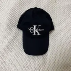 CALVIN KLEIN JEANS ブラックキャップ カルバンクライン帽子
