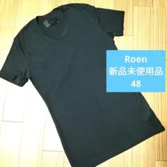 期間限定！新品未使用Roen ロエン Tシャツ ブラック L 細め　ロンTのサムネイル