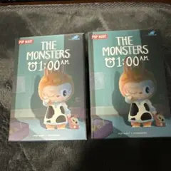 THE MONSTERS AM 1:00 フィギュア 2個　ラブブ