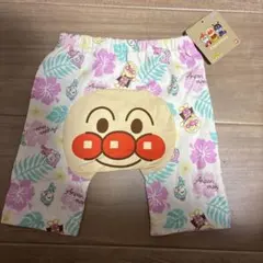 ★新品未使用★アンパンマン ハーフパンツ モンキーパンツ80cm 綿100%のサムネイル