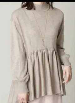 げこちゃん様専用 a.v.vチュニックニットベージュ