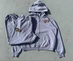 9090 Logo Assort Zip Hoodie Pants