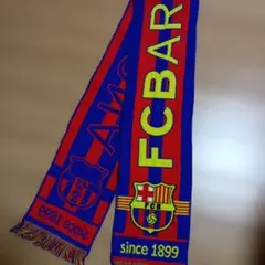 サッカー バルセロナ マフラー FC Barcelona マフラー 青・赤