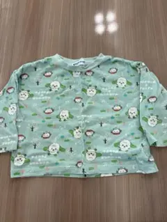 いないいないばあ わんわん キャラクター柄 Tシャツ 緑 90