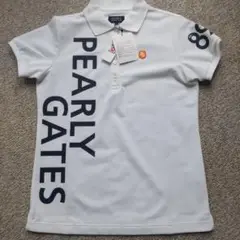 【新品タグ付】レディスPEARLY GATES ポロシャツ 白 size０