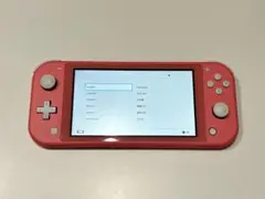 Nintendo Switch Lite コーラルピンク　ケース付き