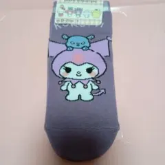 マイメロディ キャラクターソックス 23-25cm 紫
