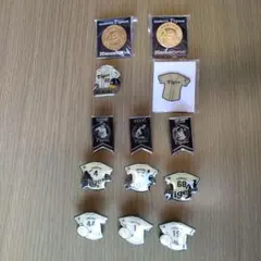 阪神タイガース ピンバッジ4点セット - メルカリ