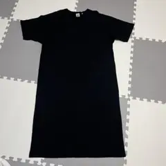 STAR&STRIPE 半袖ワンピース 黒 Mサイズ