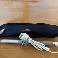 【美品】SALONIA カールヘアアイロン SL-300BYB 25mm
