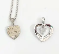 ハート ネックレス トップ 2点セット