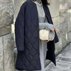 エマテイラーキルティングコート