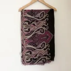 【未使用】ペイズリー柄 薄手ストール