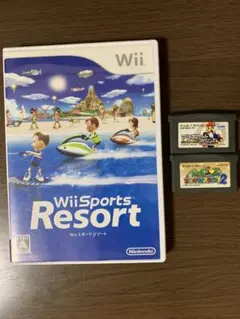 ジャンクWii Sports Resort+マリカアドバイス+マリオアドバイス2