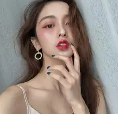 ♥️人気商品♥️おしゃれ　レディース　フープピアス　ゴールド　可愛い　パール