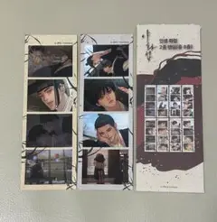 新品 韓国BL夜画帳 4カットフォト 2点セット トゥニーク コラボカフェ