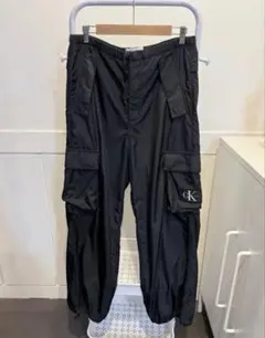 Calvin Klein Jeans ブラックカーゴパンツ Sのサムネイル