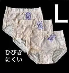 レディースショーツLまとめ売り 　　ひびきにくい　 　シンプル　　パンティー