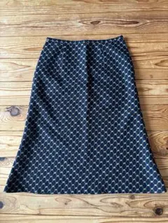 幾何学模様 台形スカート サイズ2