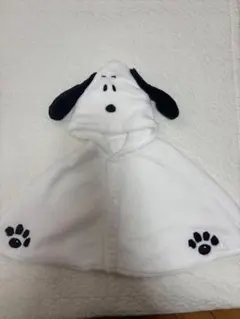 スヌーピー フリースポンチョ 80cm