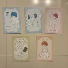 バナナフィッシュ　 bananafish 原作ブロマイド　5枚 アニメイト特典