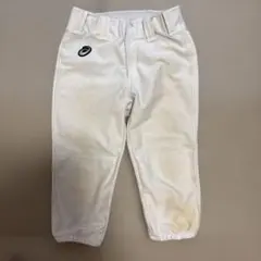 asics 野球 練習用 ユニフォームパンツ ホワイト150 学童野球アシックスのサムネイル