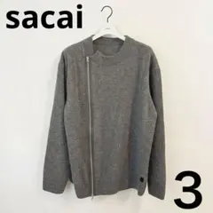 sacai SCM-234 s Wool Knit Blousonのサムネイル