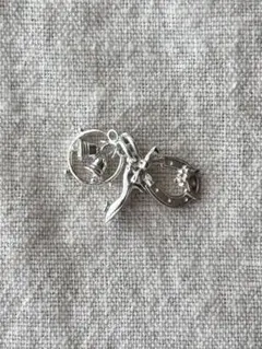 【匿名配送】英国製 シルバーラッキーチャーム ウエディングセット♡ 925