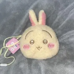 10%OFFセール‼️ちいかわ うさぎ フェイス ふわふわ ポシェット