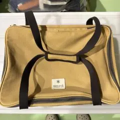 Bag Tote Canvas NOASOBI ジャンボ　400x220x450h トートバッグ スノーピーク　キャンバス M| Peak) スノーピーク(Snow バーベキュー・調理用品