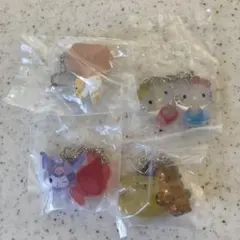 サンリオキャラクターズ なかよしドロップチャーム 全4種セット コンプセット