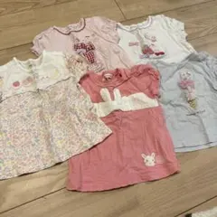 クーラクール　半袖Tシャツ 5枚セット 90cm