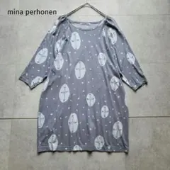 minä perhonen ミナペルホネン ＊ Tシャツ Koyo 箔プリント - メルカリ