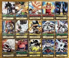 ONEPIECE ワンピーベリーマッチ 初期カード 15枚セット まとめ売りのサムネイル