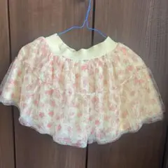 花柄スカート ショートパンツ付き