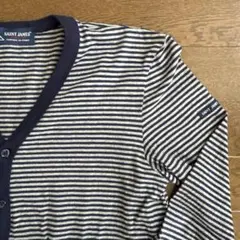 【希少　美品】SAINT JAMES ボーダーカーディガン 長袖