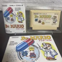 【動作確認済み】ドクターマリオ ファミコンカセット／名作パズル・レトロゲーム