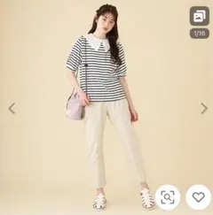 ポンポネットジュニア　150 テーパードパンツのサムネイル