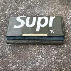 路易威登 Supr 標誌長夾 橄欖綠