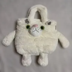 ルートート ROOTOTE 白猫 トートバッグ ぬいぐるみ