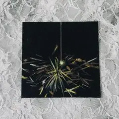 アクリル画 線香花火 キャンバス