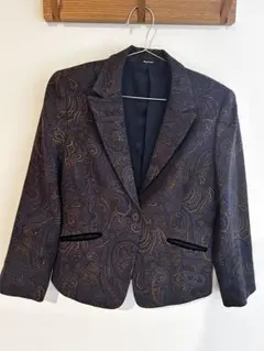 Aquascutum ペイズリージャケット 古着 極希少のサムネイル