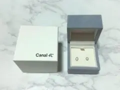 canal４℃ ホワイトゴールド ピアス