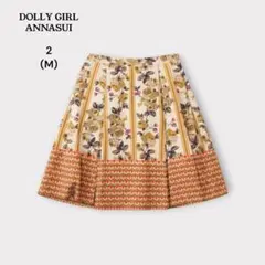 【DOLLY GIRL BY ANNA SUI】ローズ柄 フレアスカート 2のサムネイル