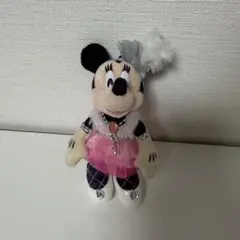 ミニーマウス　ぬいぐるみバッジ