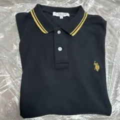 U.S.POLO ASSN. オーバーサイズワンポイントロゴ　半袖ポロシャツ Lのサムネイル