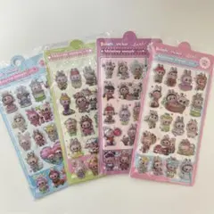 立体シール 4枚セット　新品　まとめ売り
