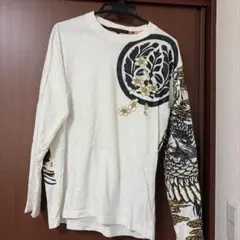 長袖シャツ花柄